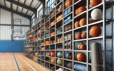 Estanterías Metálicas en Gimnasios Escolares: Soluciones de Almacenamiento Duraderas