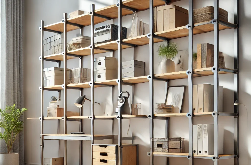 Estantes que optimizan el espacio: Ideas creativas y funcionales